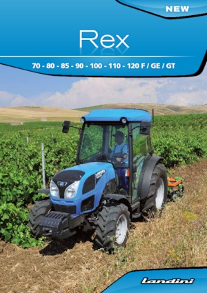 4WD ट्रैक्टर Landini Rex 85F