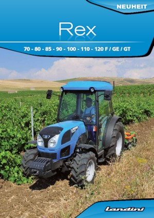 4WD ट्रैक्टर Landini Rex DT 4-090GT