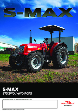 4WD ट्रैक्टर McCormick S 75 Max 