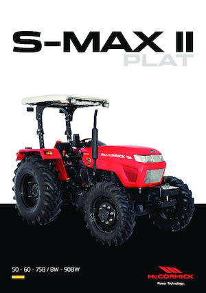 4WD ट्रैक्टर McCormick S-Max II 50 