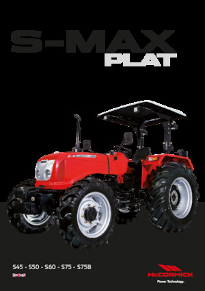 4WD ट्रैक्टर McCormick S 75 