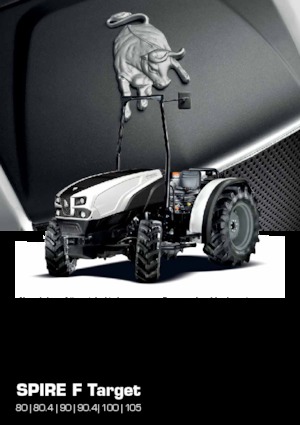 4WD ट्रैक्टर Lamborghini Spire F 100 Target 