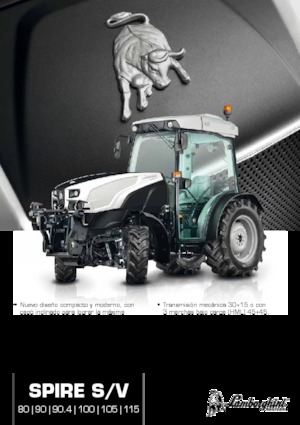 4WD ट्रैक्टर Lamborghini Spire S 105 