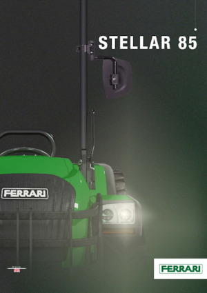 4WD ट्रैक्टर Ferrari Stellar 85 RS