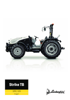 4WD ट्रैक्टर Lamborghini Strike 105 TB 