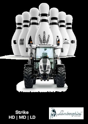 4WD ट्रैक्टर Lamborghini Strike 80 LD