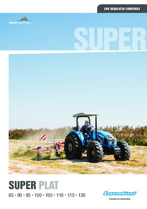 4WD ट्रैक्टर Landini Super 105