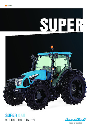 4WD ट्रैक्टर Landini Super 120