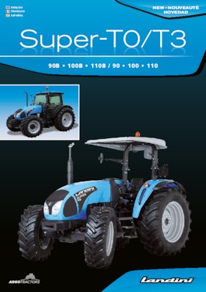 4WD ट्रैक्टर Landini Super 100 