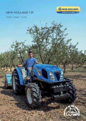 4WD ट्रैक्टर New Holland T3.65 F