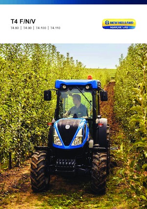 4WD ट्रैक्टर New Holland T4.110 V