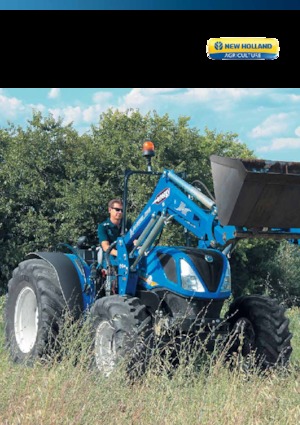 4WD ट्रैक्टर New Holland T4.90 LP