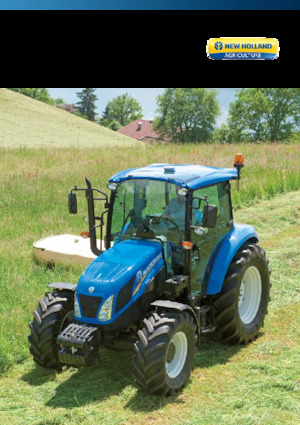 4WD ट्रैक्टर New Holland T4.65 Rops