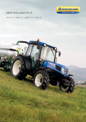 4WD ट्रैक्टर New Holland T4.95 LP