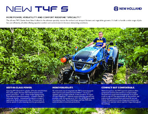 4WD ट्रैक्टर New Holland T4.100F S
