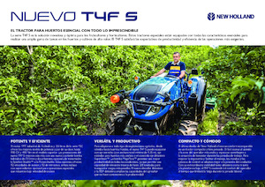4WD ट्रैक्टर New Holland T4.100F S