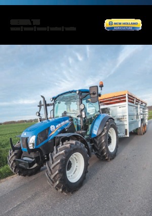 4WD ट्रैक्टर New Holland T5.85
