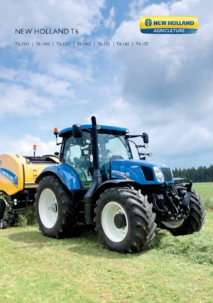 4WD ट्रैक्टर New Holland T6.150 Clasic