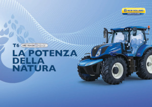 4WD ट्रैक्टर New Holland T6.180 EC