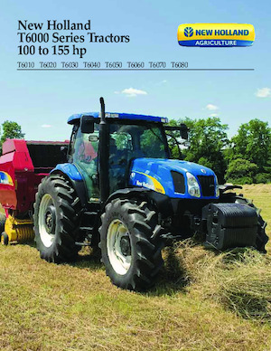 4WD ट्रैक्टर New Holland T6070 Elite