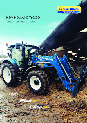 4WD ट्रैक्टर New Holland T6070 LS