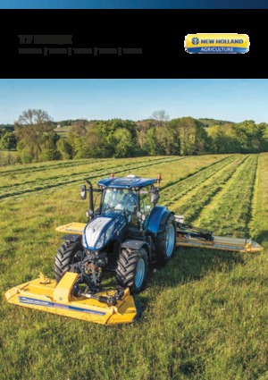 4WD ट्रैक्टर New Holland T7.175 SideWinder II 