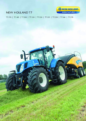 4WD ट्रैक्टर New Holland T7.170 SideWinder II
