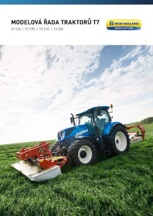 4WD ट्रैक्टर New Holland T7.195 S