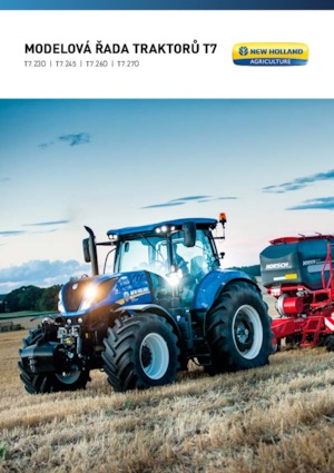 4WD ट्रैक्टर New Holland T7.245 Classic