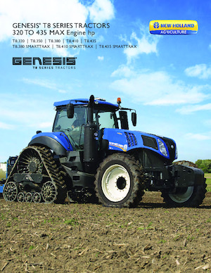 4WD ट्रैक्टर New Holland T8.380 AC