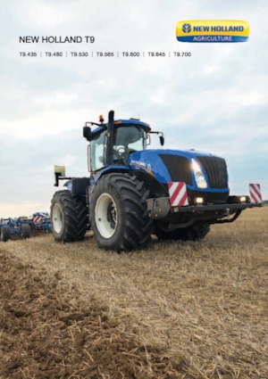 4WD ट्रैक्टर New Holland T9.480