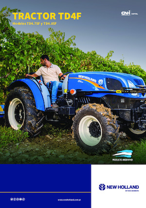 4WD ट्रैक्टर New Holland TD4.75F