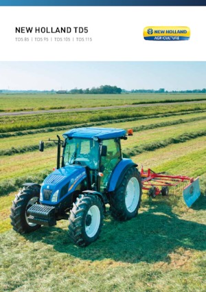 4WD ट्रैक्टर New Holland TD5.115