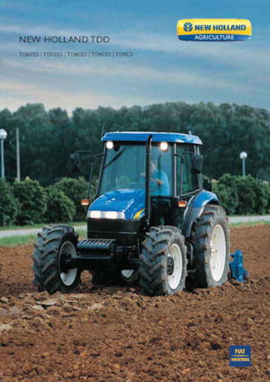 4WD ट्रैक्टर New Holland TD95D Plus