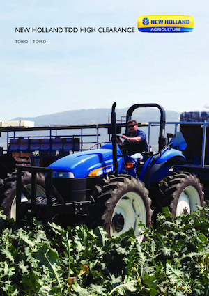4WD ट्रैक्टर New Holland TD95D HC