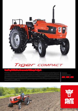 4WD ट्रैक्टर SAME Tiger Compact 35 E