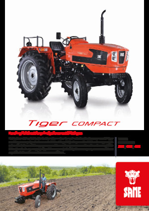 4WD ट्रैक्टर SAME Tiger Compact 35 E