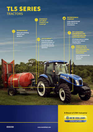 4WD ट्रैक्टर New Holland TL5.90