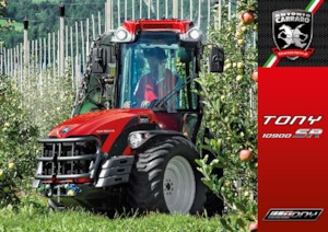 4WD ट्रैक्टर Carraro Tony 10900 SR