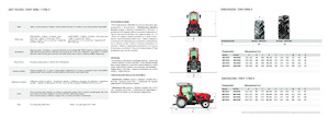 4WD ट्रैक्टर Carraro Tony 8700 V 