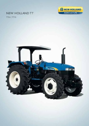 4WD ट्रैक्टर New Holland TT75