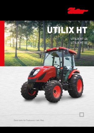 4WD ट्रैक्टर Zetor Utilix HT 55