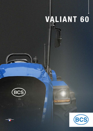 4WD ट्रैक्टर BCS Valiant 60 AR 