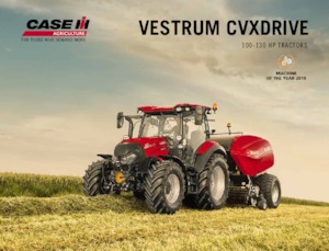 4WD ट्रैक्टर Case IH Vestrum 100 CVXDrive