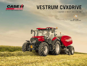 4WD ट्रैक्टर Case IH Vestrum 100 CVXDrive