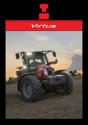 4WD ट्रैक्टर SAME Virtus 120 