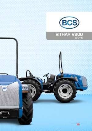 4WD ट्रैक्टर BCS Vithar V800 RS