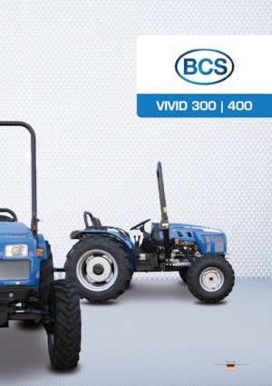4WD ट्रैक्टर BCS Vivid 400