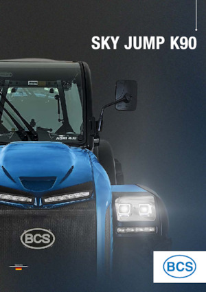 4WD ट्रैक्टर BCS Sky Jump K90 SDT