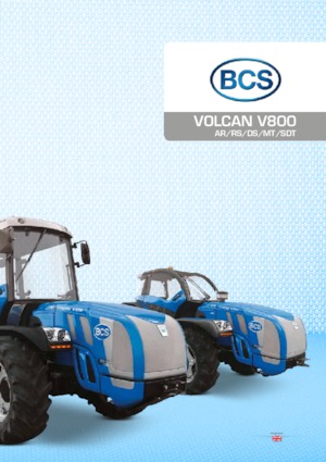 4WD ट्रैक्टर BCS Volcan V800
